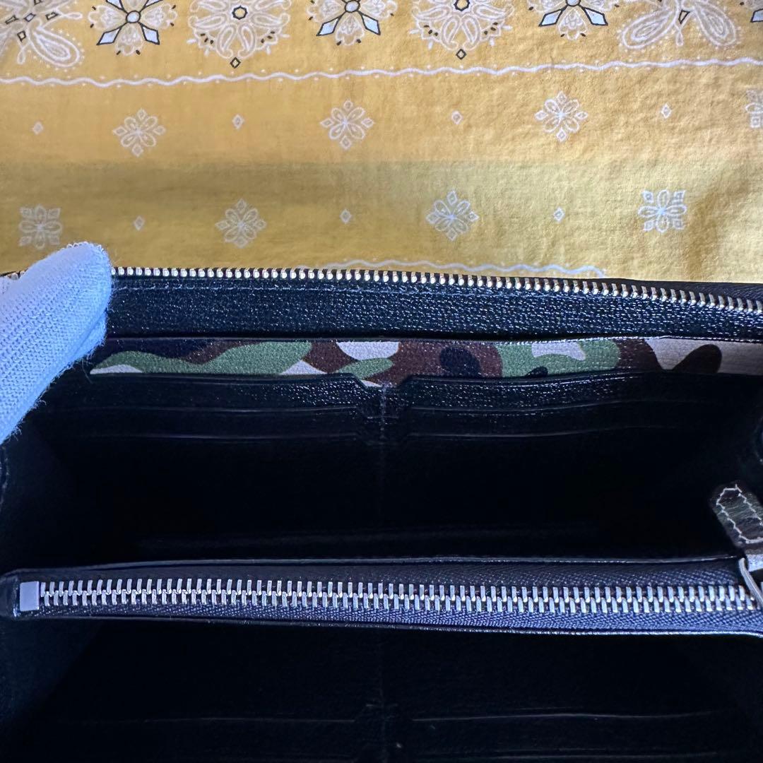 ラルコバレーノ / ラウンドジップ長財布 LA409GTCAMOKHA