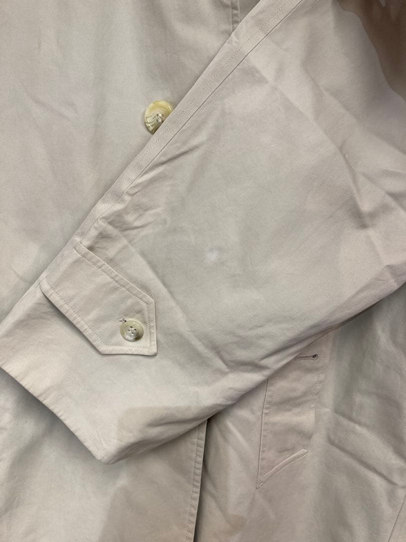 【バーバリー】メンズステンカラーコート　ライナー付き　ノバチェック　英国製