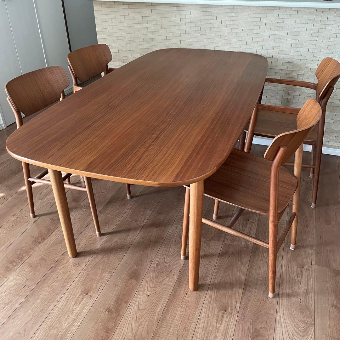 ACTUSアクタスダイニングテーブル/AOYAMA マルニ木工/ウォールナット