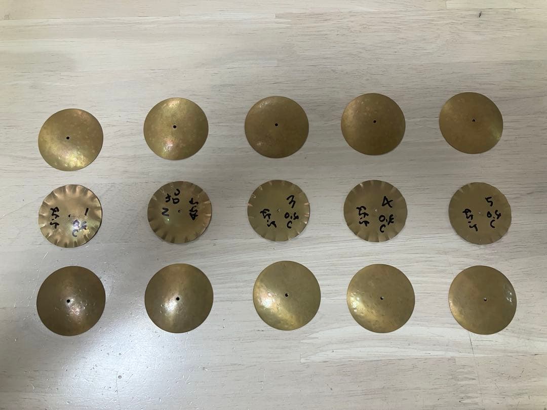 Parka製 パンデイロ用 真鍮製プラチネラ