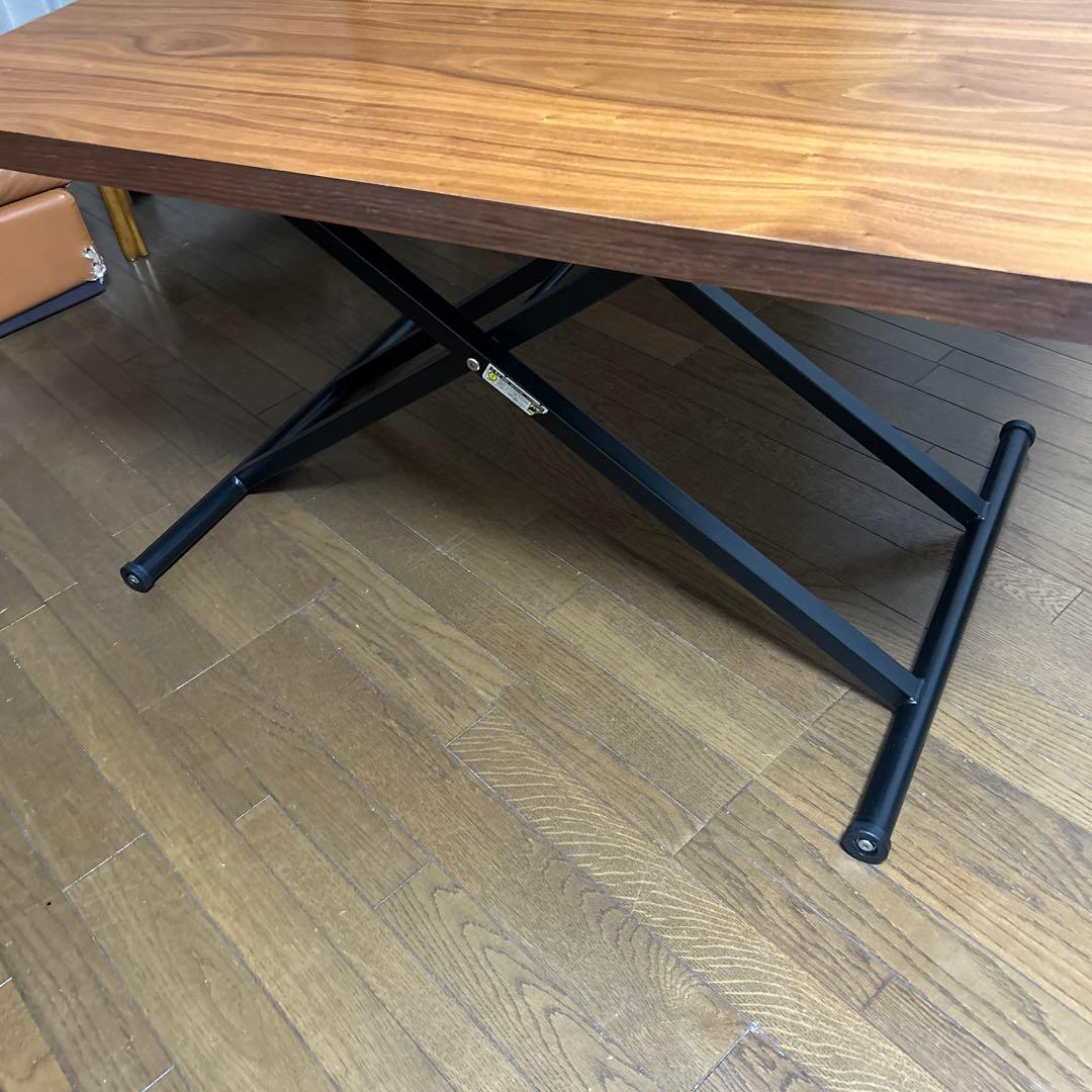 ニトリ　テーブル　昇降式テーブル