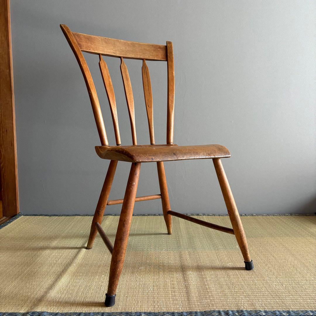 20世紀中期 イギリス製 ヴィンテージ・ウィンザーチェア風 椅子