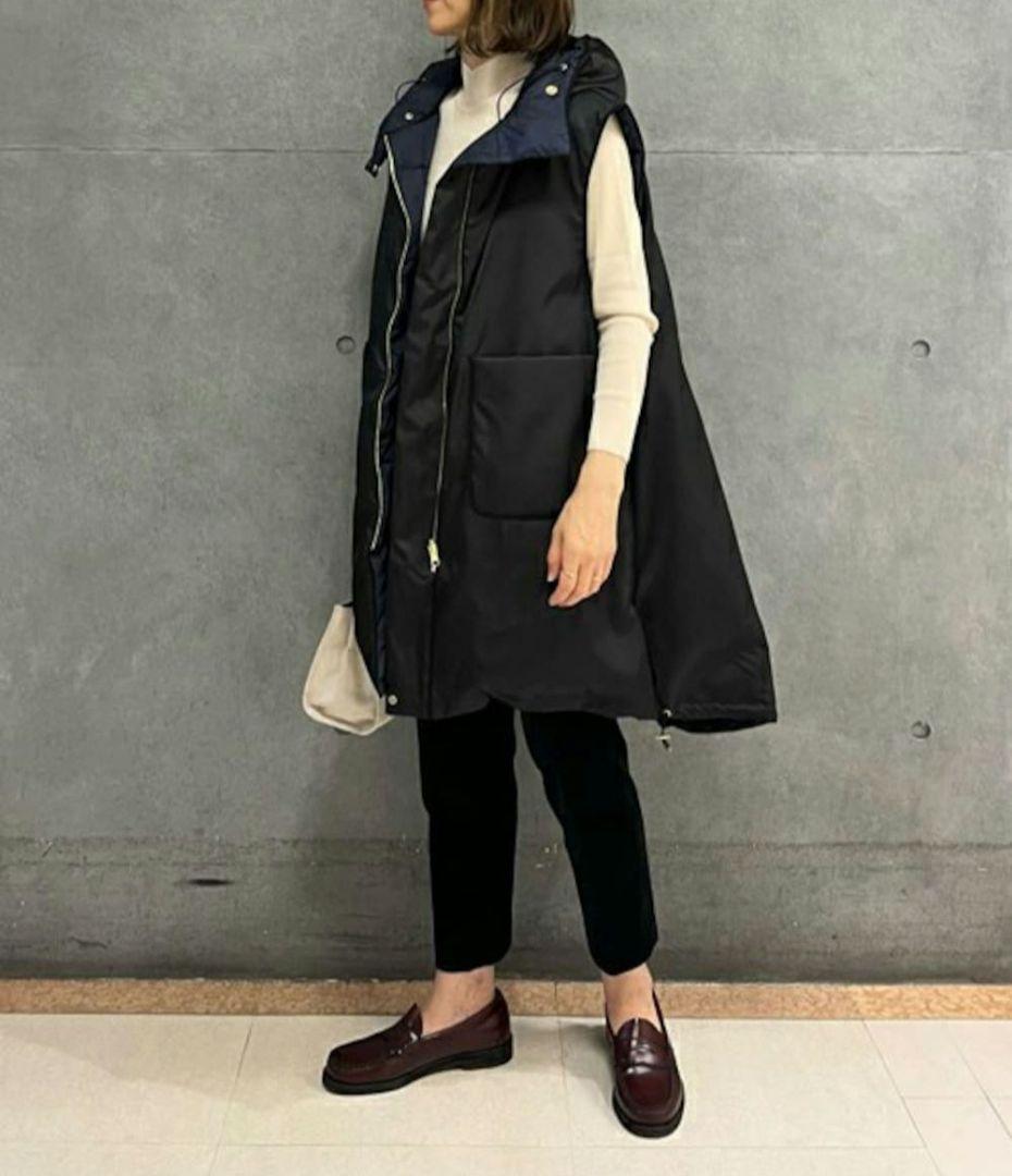 リバーシブルダウンベスト