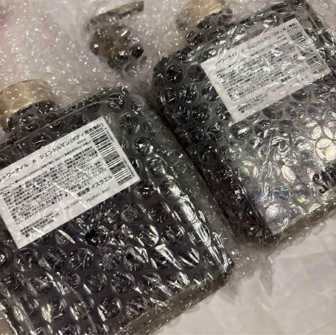 新品 SABON サボン ジェントルマン シャワーオイル 400ml 2個セット