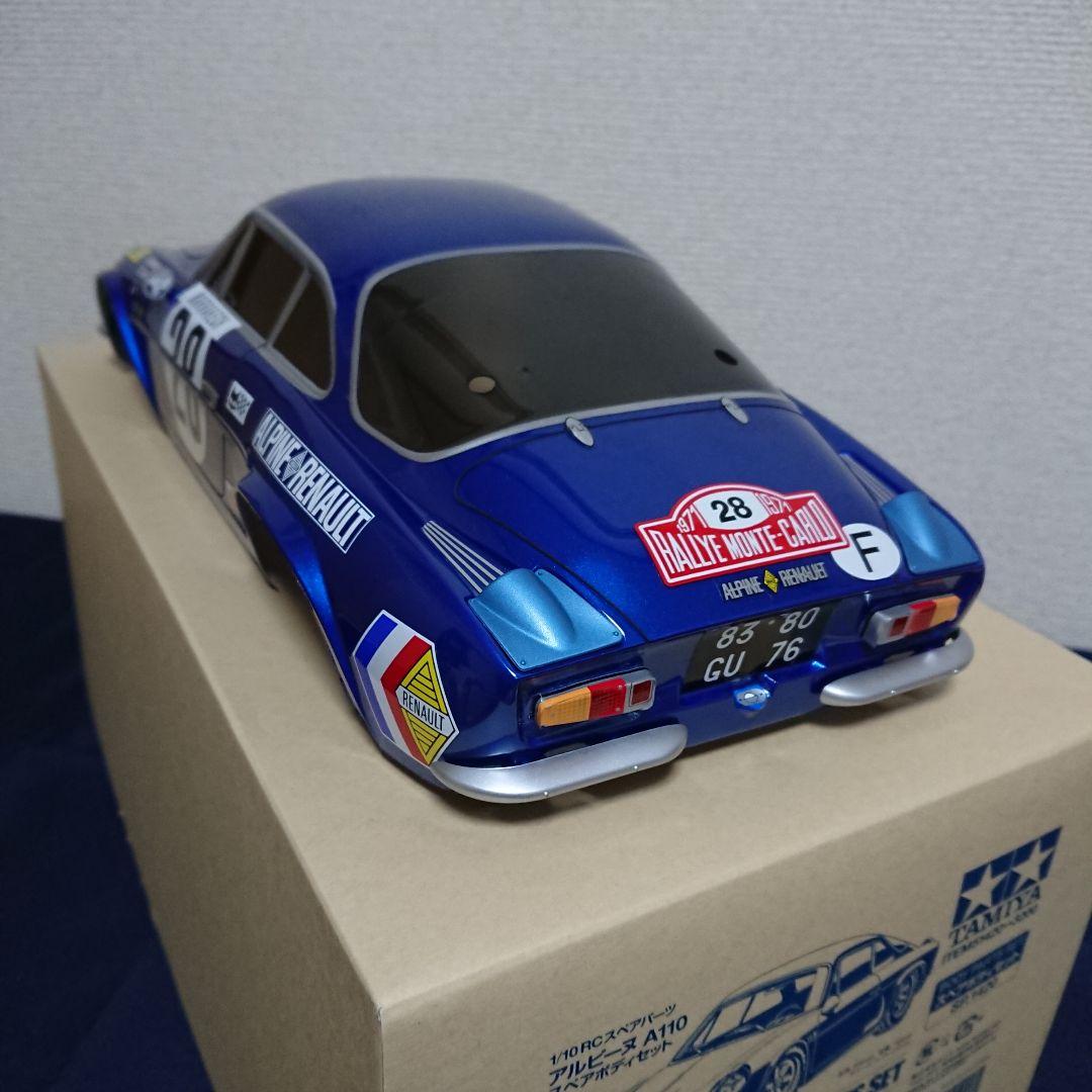 タミヤ 1/10 RC XM-01 PRO + アルピーヌA110 塗装済ボディ
