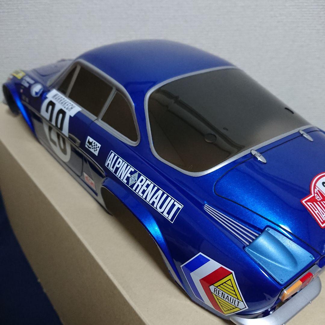 タミヤ 1/10 RC XM-01 PRO + アルピーヌA110 塗装済ボディ