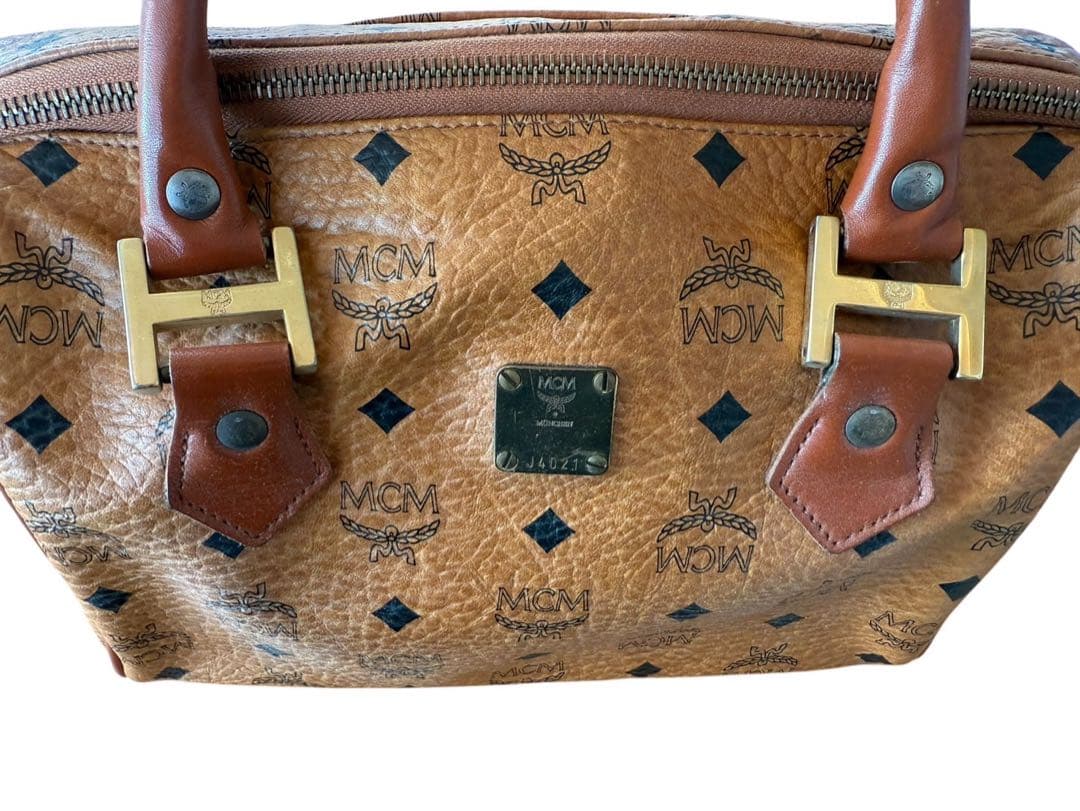 MCMミニボストンバッグ