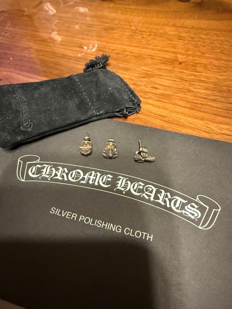 クロムハーツ　シルバー ピアス