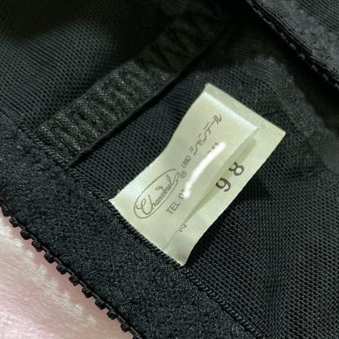 新品未使用シャンデールエレガント.フルロングガードル98ノーブルブラック
