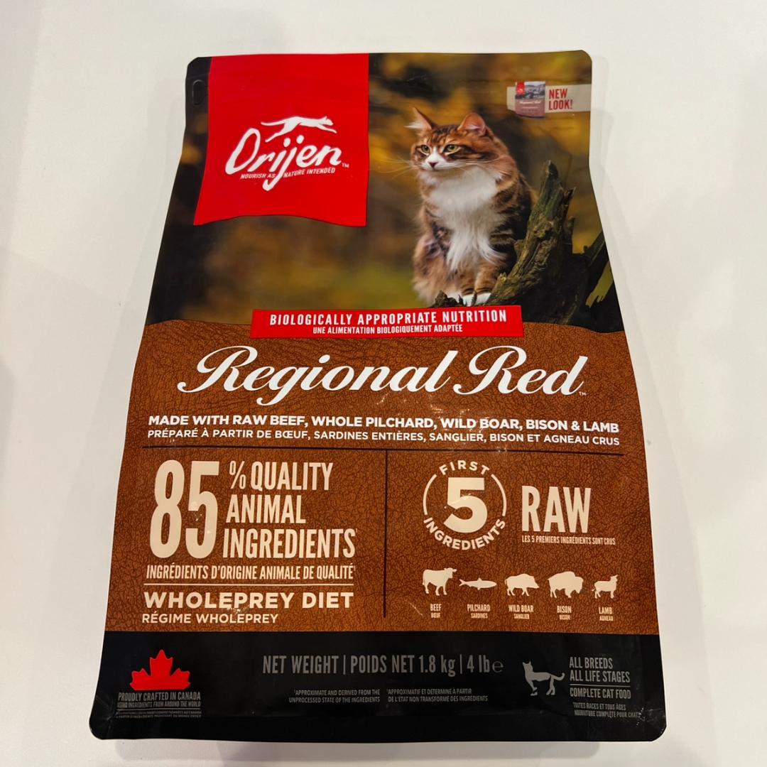 オリジン レジオナルレッド キャット 【1.8kg】2袋