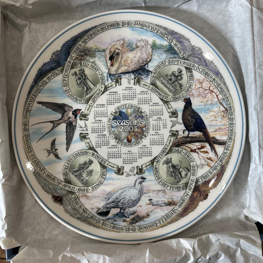 ウエッジウッド 2003年 バードプレート