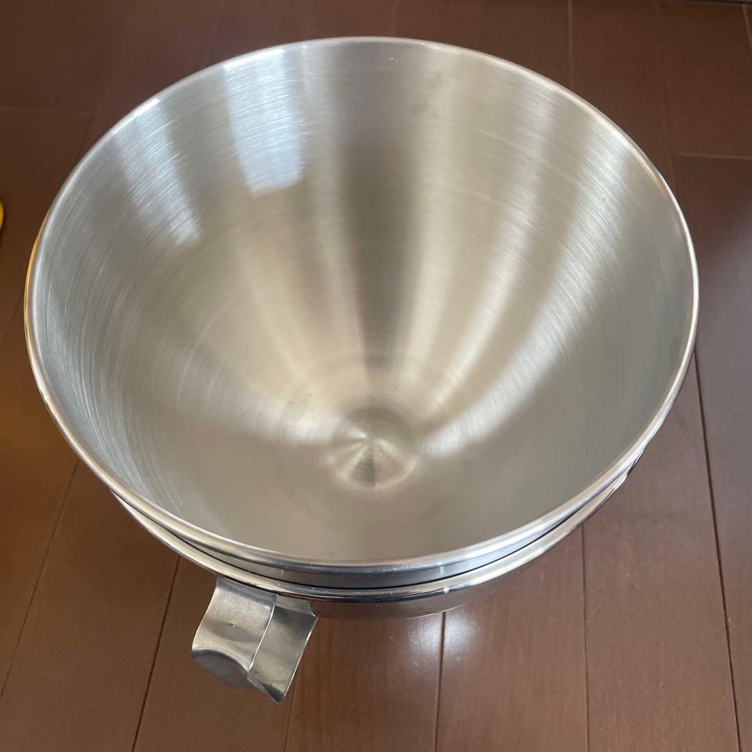 KitchenAid スタンドミキサー イエロー 9KSM95YP
