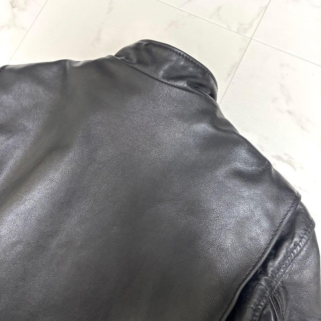 Schott 641 シングルライダース USA製 ボア付き レザージャケット