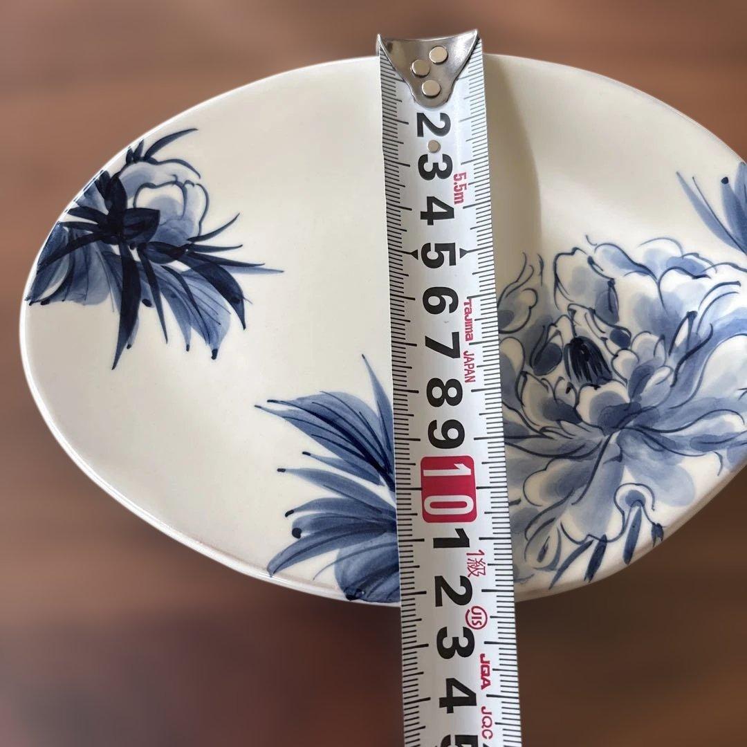 京焼　陶葊　染付　5枚セット