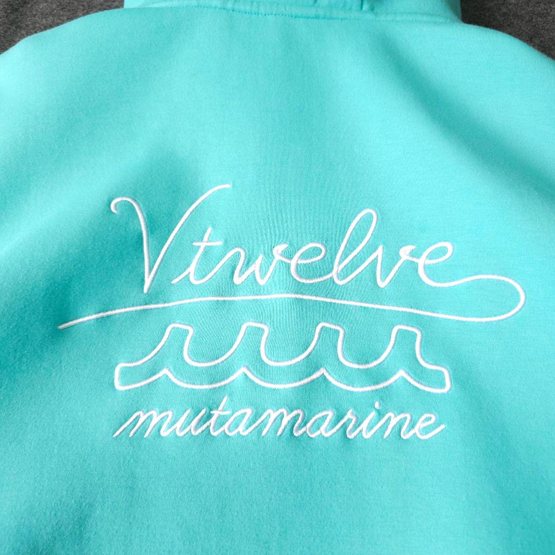 2025年人気完売品 ムータマリンゴルフ×V12 長袖プルオーバーパーカー XL