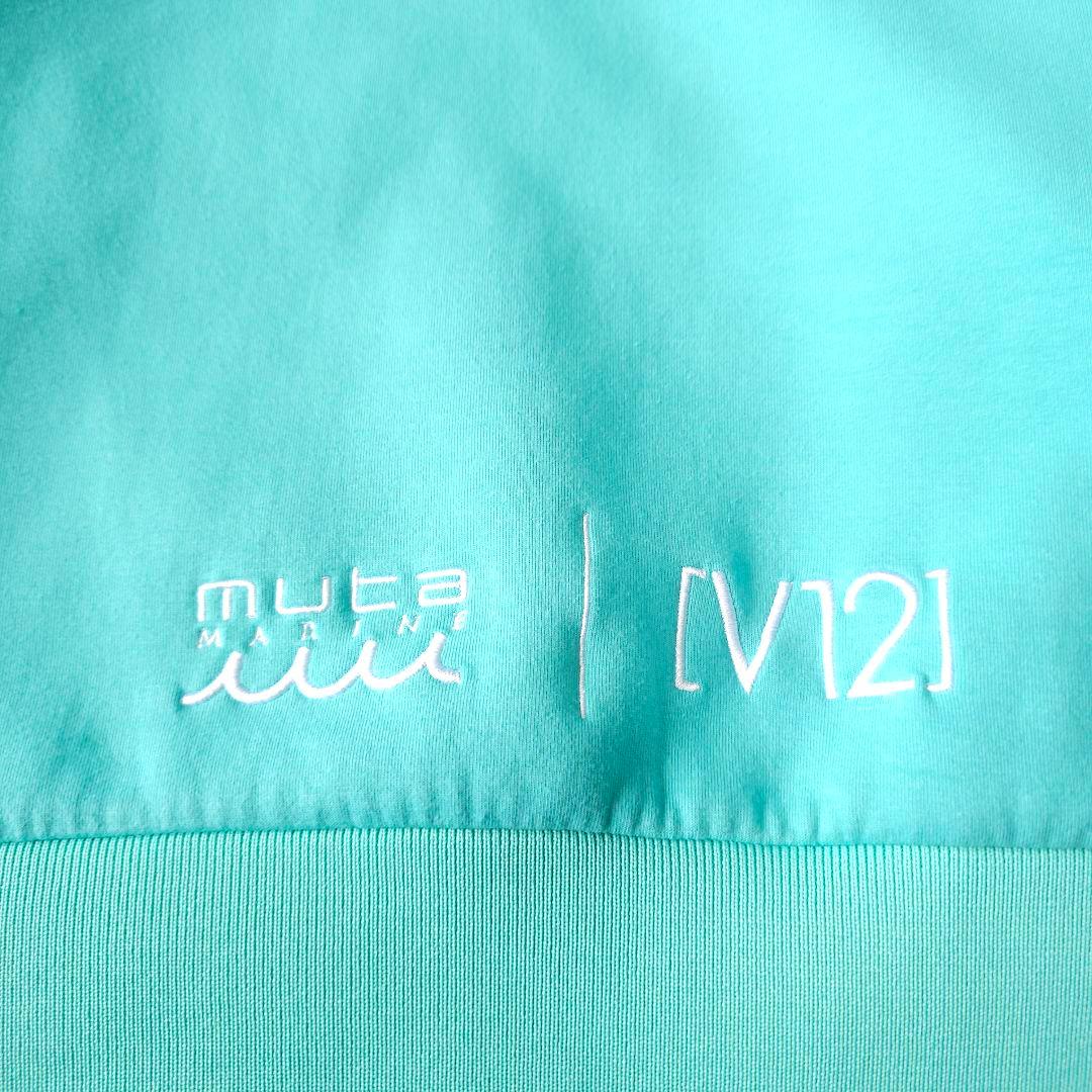 2025年人気完売品 ムータマリンゴルフ×V12 長袖プルオーバーパーカー XL