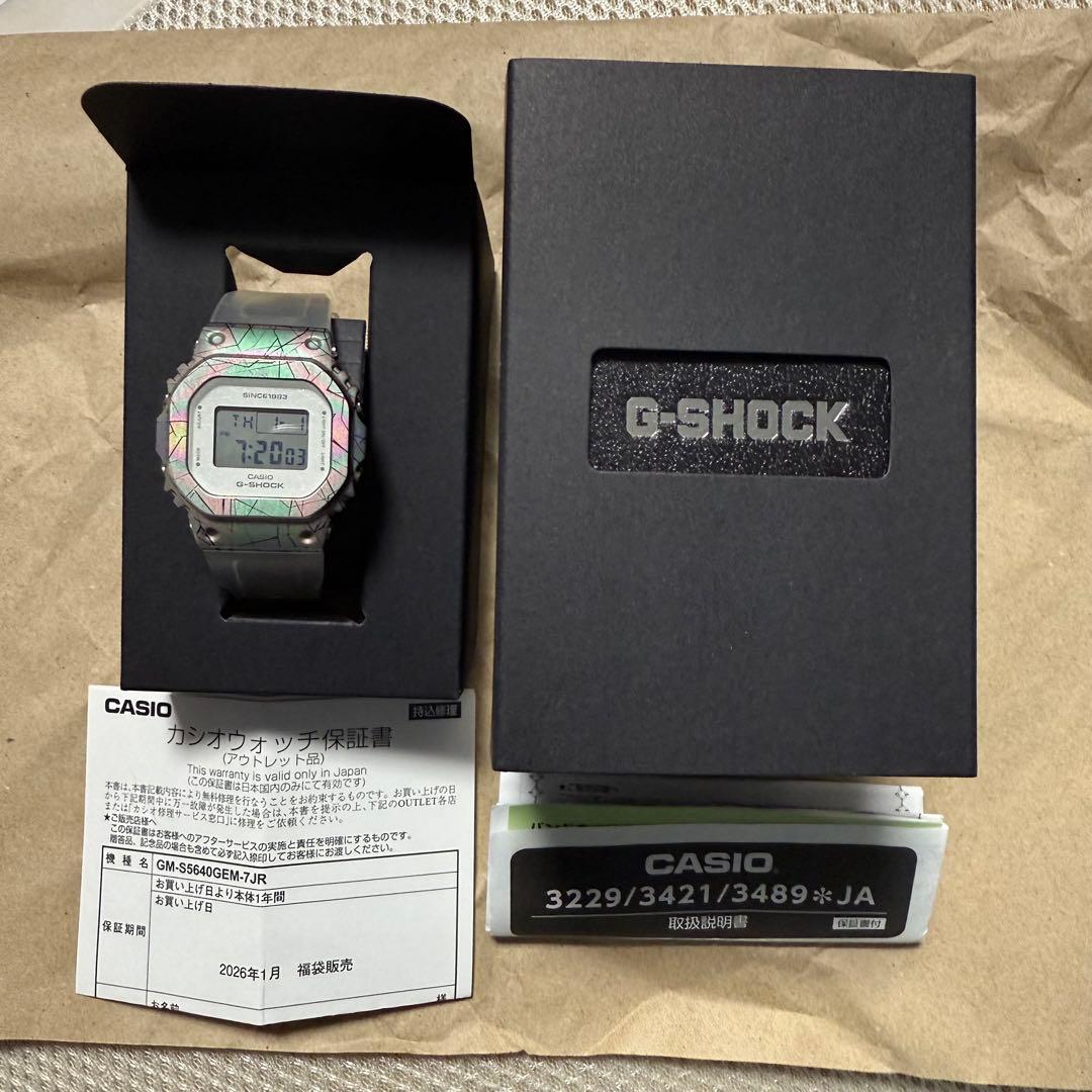 の*読様 【新品未使用】 G-SHOCK GM-S5640GEM-7JR