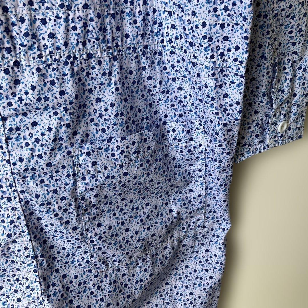 【未使用】Yarmo 小花柄ボイラースーツ ネストローブ　fofofofa