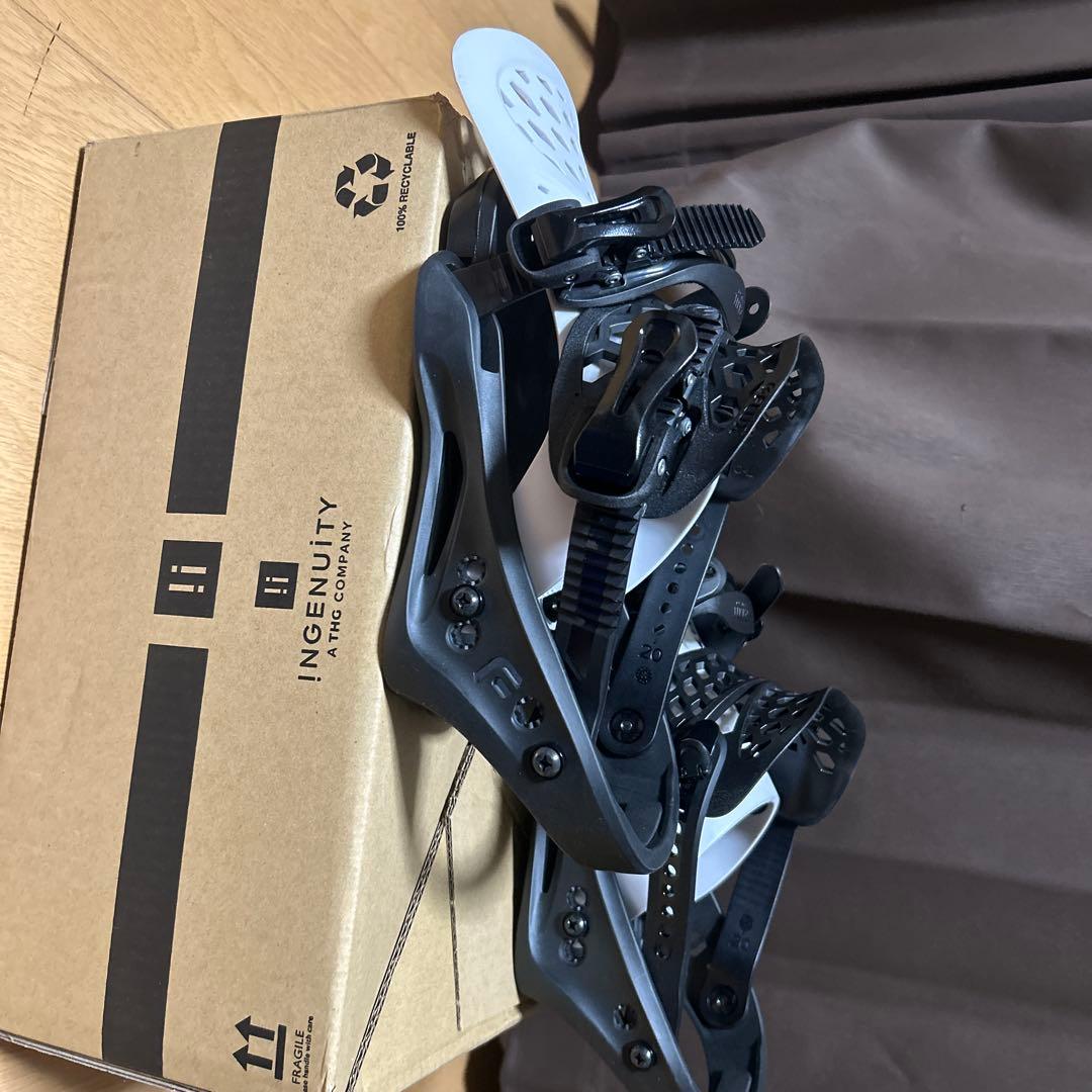 FLUX スノーボードブーツ ブラック、バイディングセット(amiki様専売)