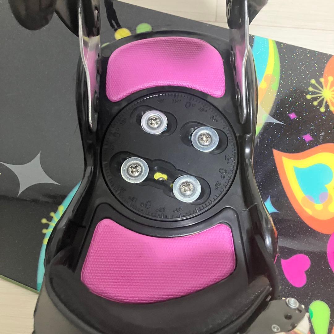 【良品】バック付/SALOMON TIARサロモンスノーボード143cm S/M