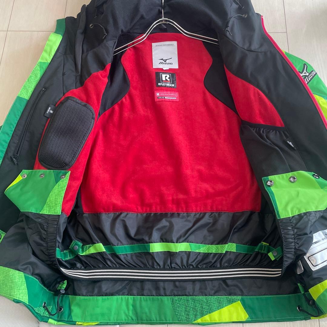 Mサイズ　スキーウェア　ミズノ　MIZUNO 上下セット　メンズ　ブレスサーモ
