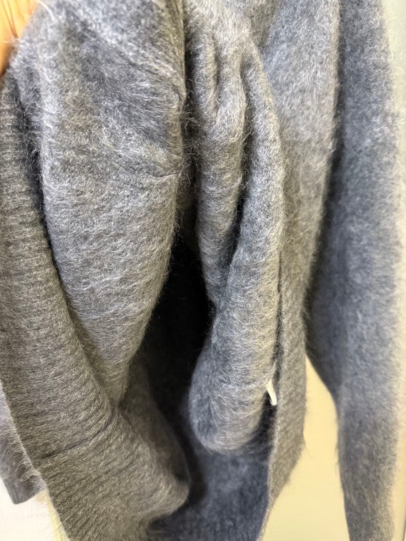 フォックスカシミヤ　ロングカーディガン コート