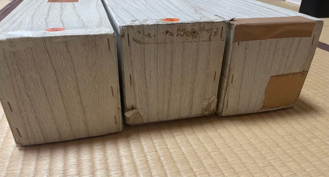 萬葉　毛氈　朱色　3本セット