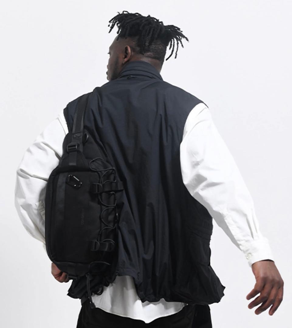 未使用　CONSPARA　最強トラベル　防刃ボディバッグ　TSAロック付き　黒