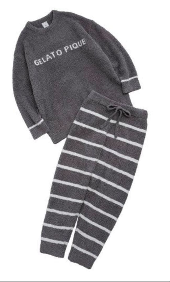 GELATO PIQUE フリース ルームウェア 上下セット