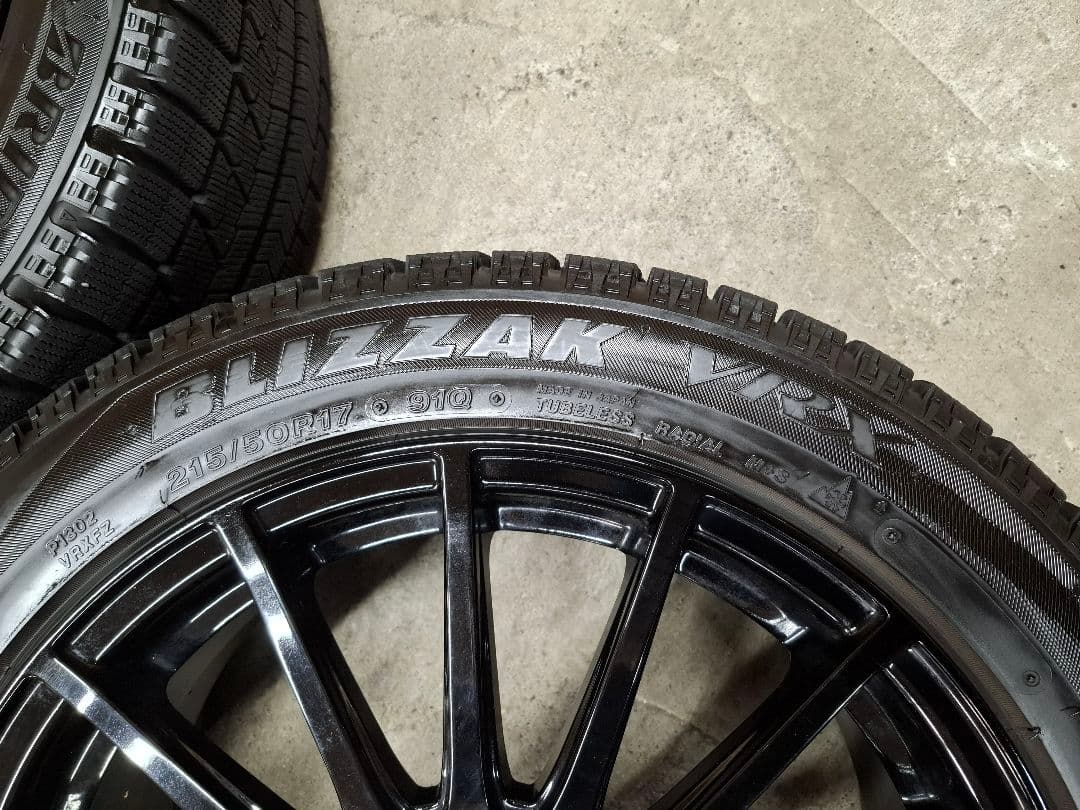 【極上品】スバル レヴォーグ STI 純正 OP ホイールタイヤ スタッドレス