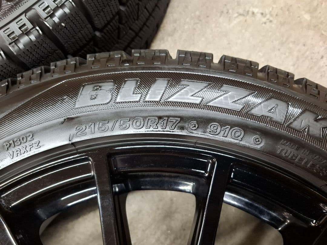 【極上品】スバル レヴォーグ STI 純正 OP ホイールタイヤ スタッドレス