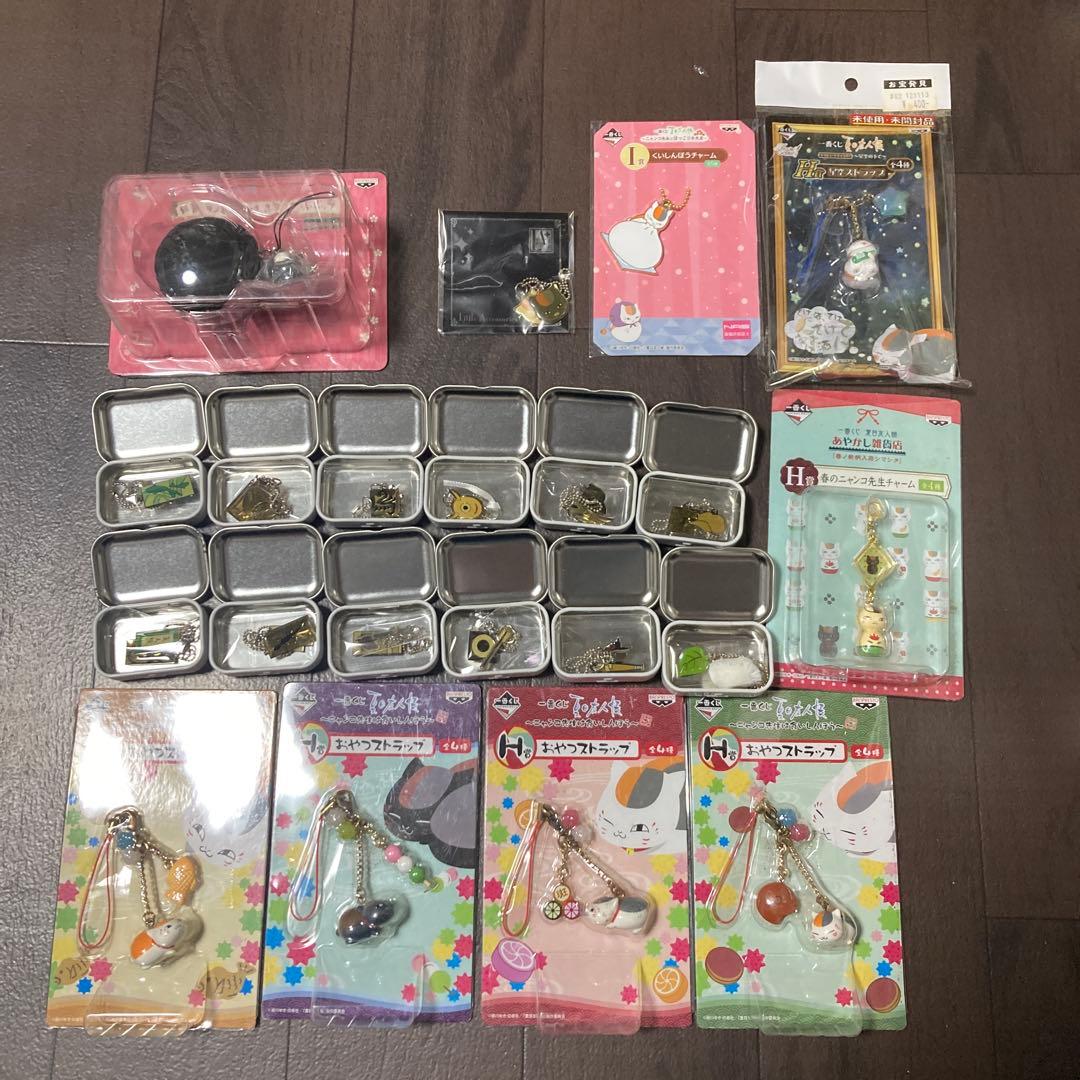 夏目友人帳　リトルアクセサリー、ストラップなどセット