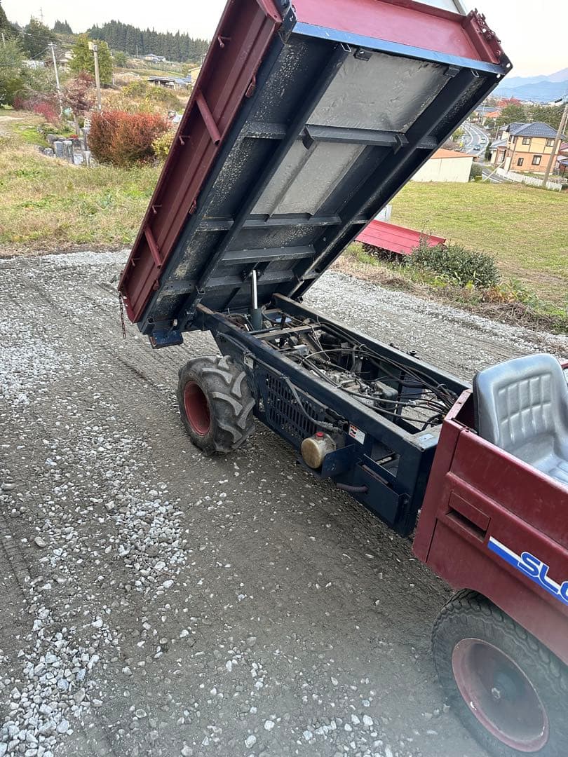 アテックス 運搬車 SL600 油圧ダンプ 2り乗り 4WD セルスタート