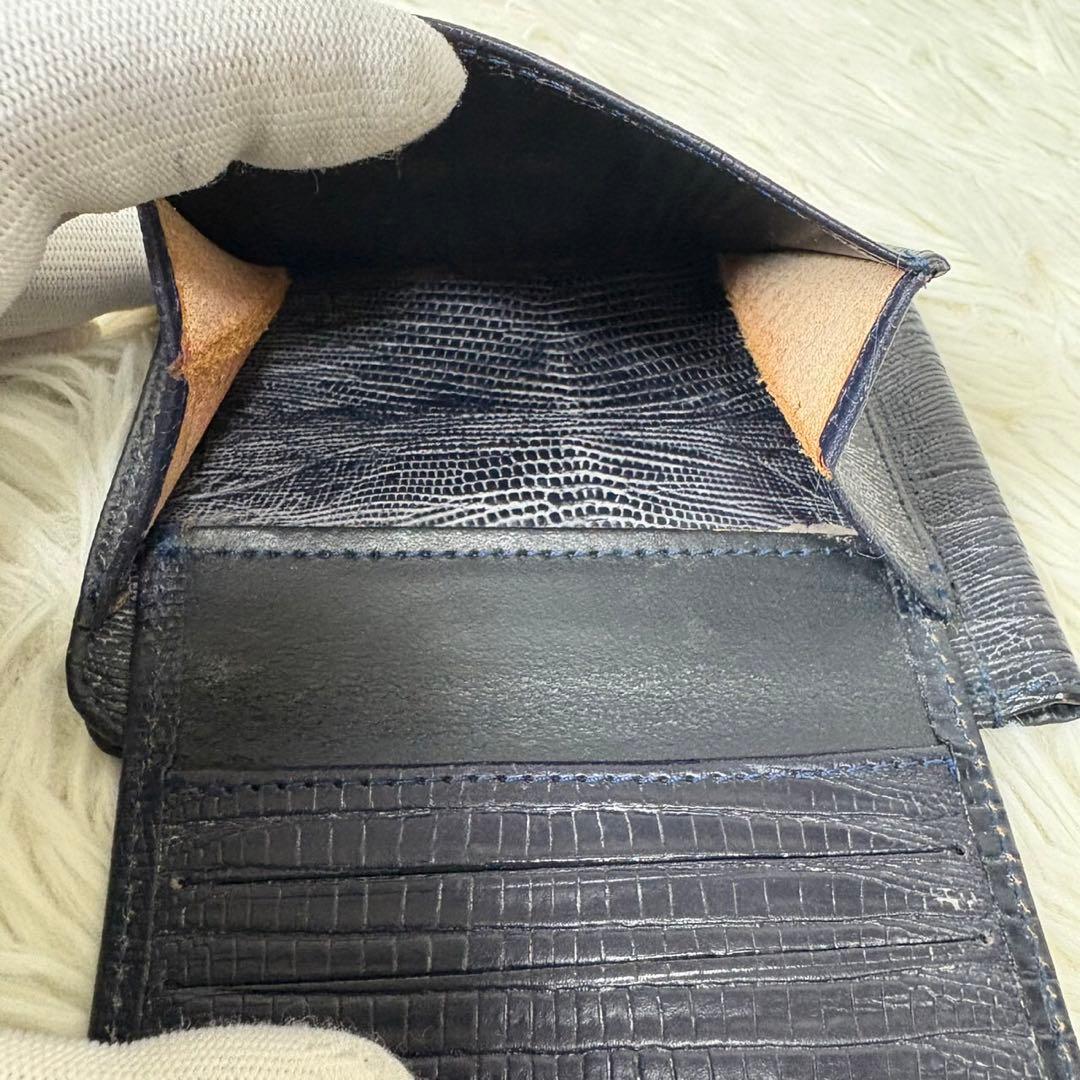 新品未使用✨GLEN グレンロイヤル　マネークリップ　リザード型押し