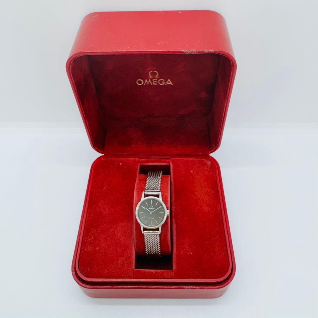 ✨OMEGA✨オメガ✨デビル✨ダークグレー文字盤✨ヴィンテージ✨腕時計✨