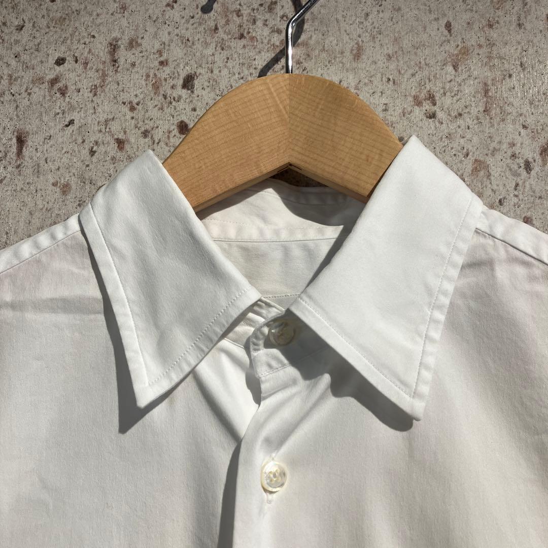 Brioni ドレスシャツ ストレッチ　ブリオーニ　イタリア製　ホワイト