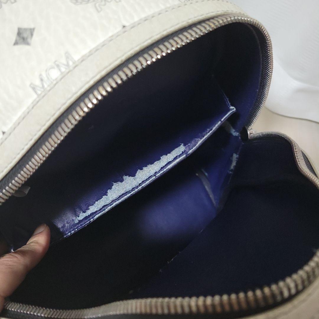 み*や様 MCM ホワイト リュック