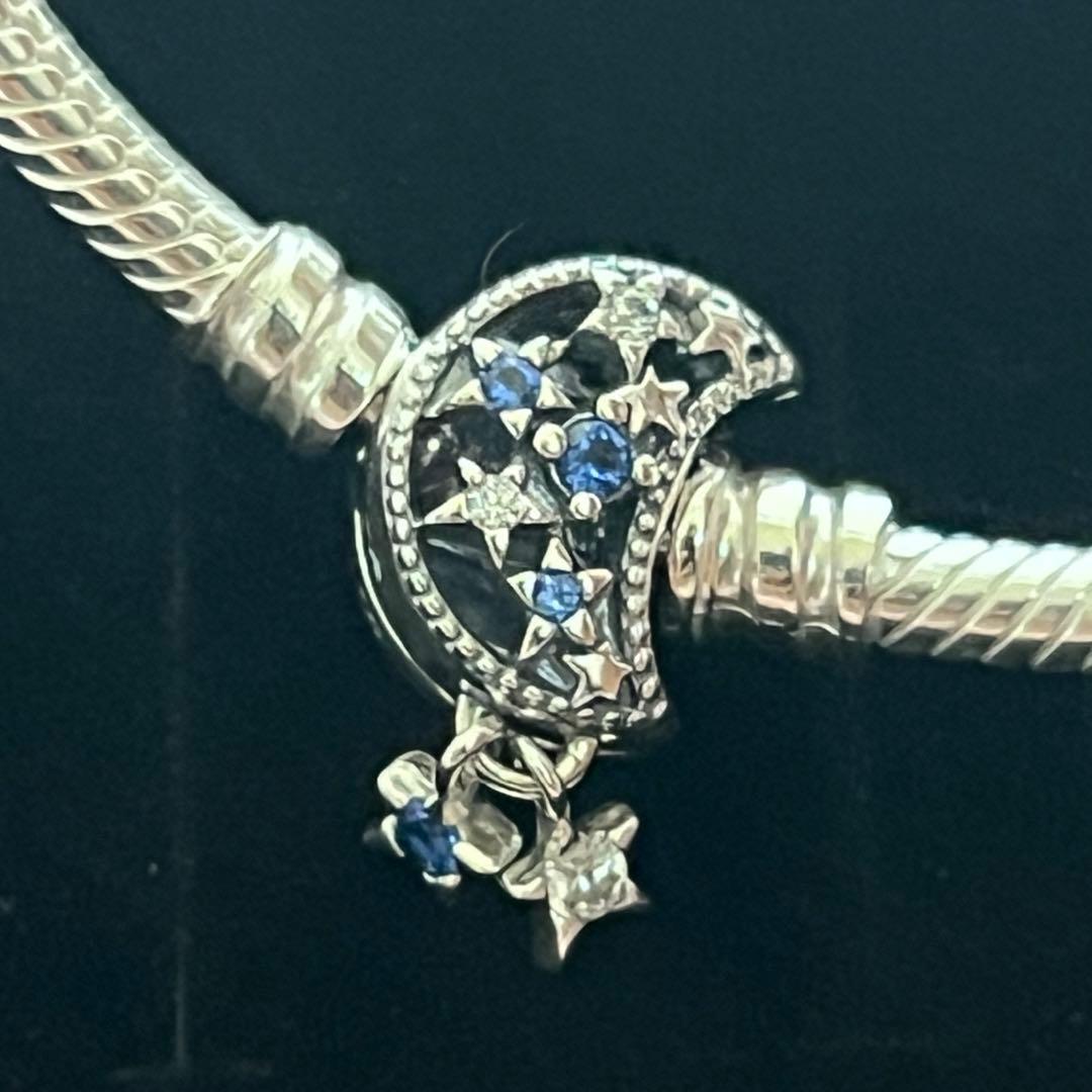 アクセサリー PANDORA moments sparkling moon bracelet