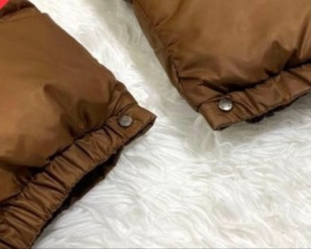 モンクレール バレンティーヌ ダウンジャケット 最高級茶タグ　ブラウン