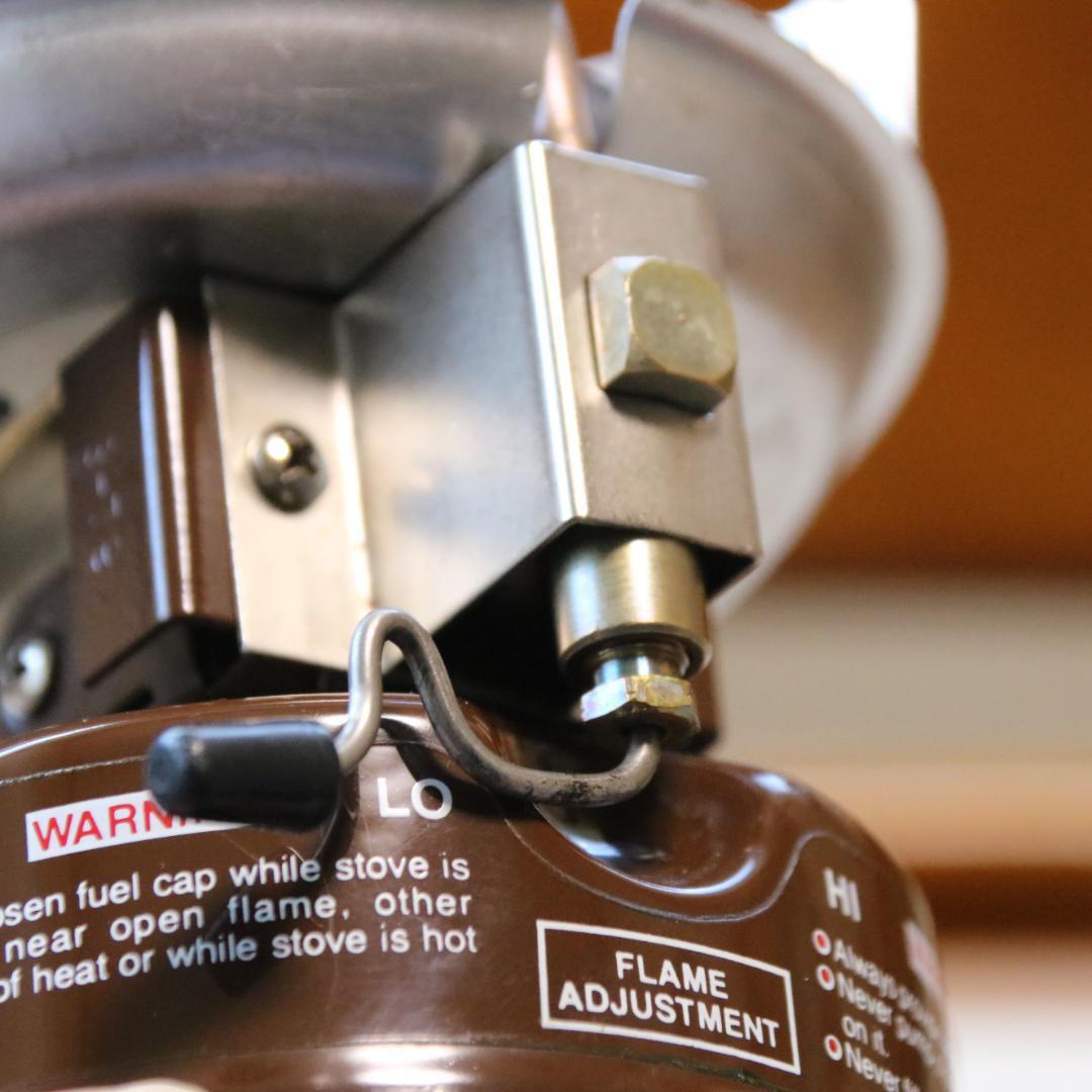 美品　希少　ヴィンテージ　コールマン 400 茶ピーク１　No.33