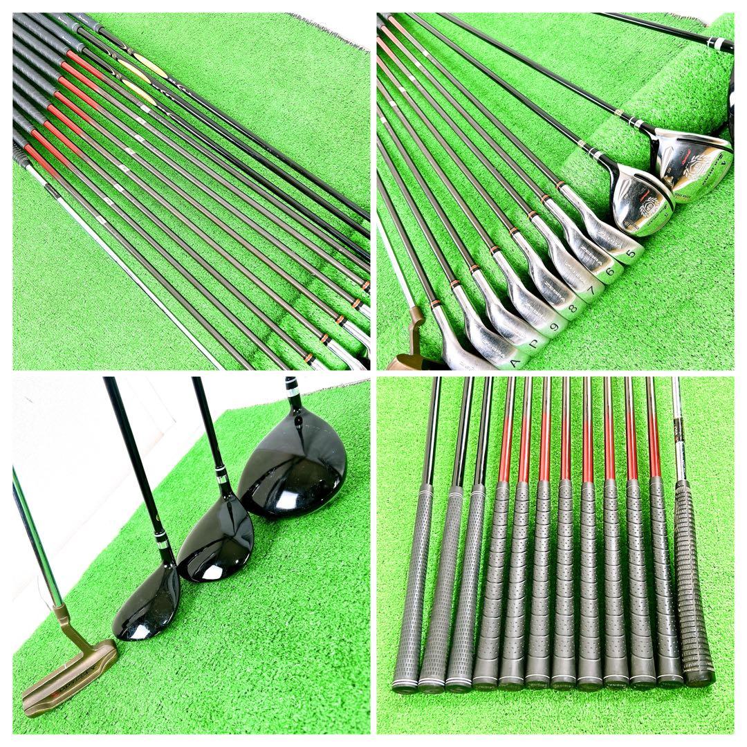 【希少なレフティ】ゼクシオ　メンズゴルフクラブセット　左利き　初心者　12