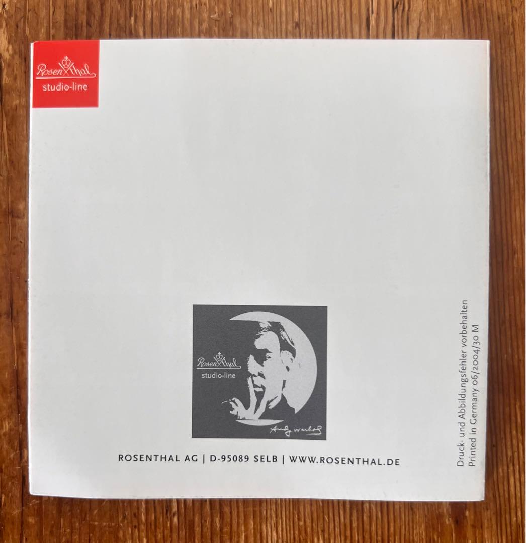 Rosenthal/ローゼンタール　Andy Warhol / Marilyn