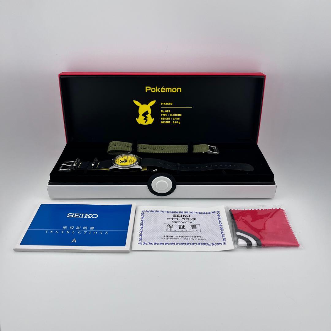 こ*う様 【超希少・世界限定1200本】SEIKO × Pokémon ピカチュ