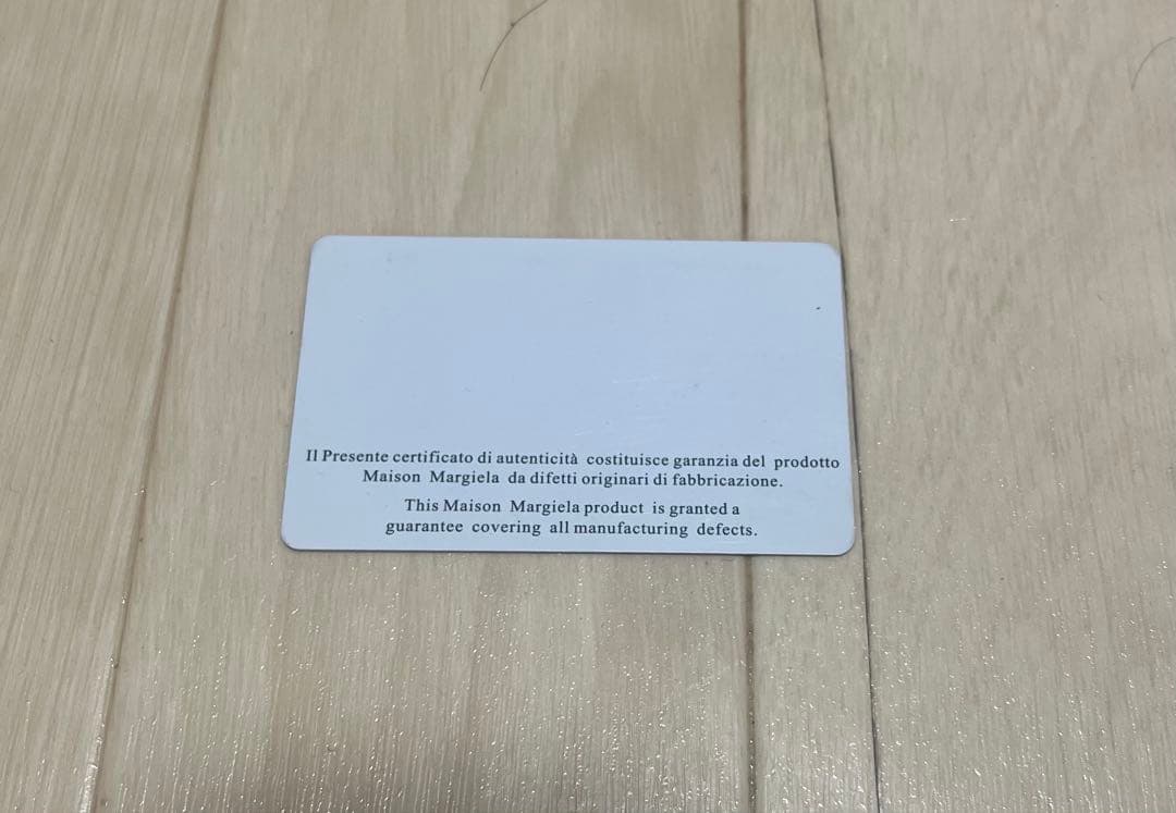 う*ー様 英*江様 Maison Maegiela(メゾンマルジェラ)ファスナー