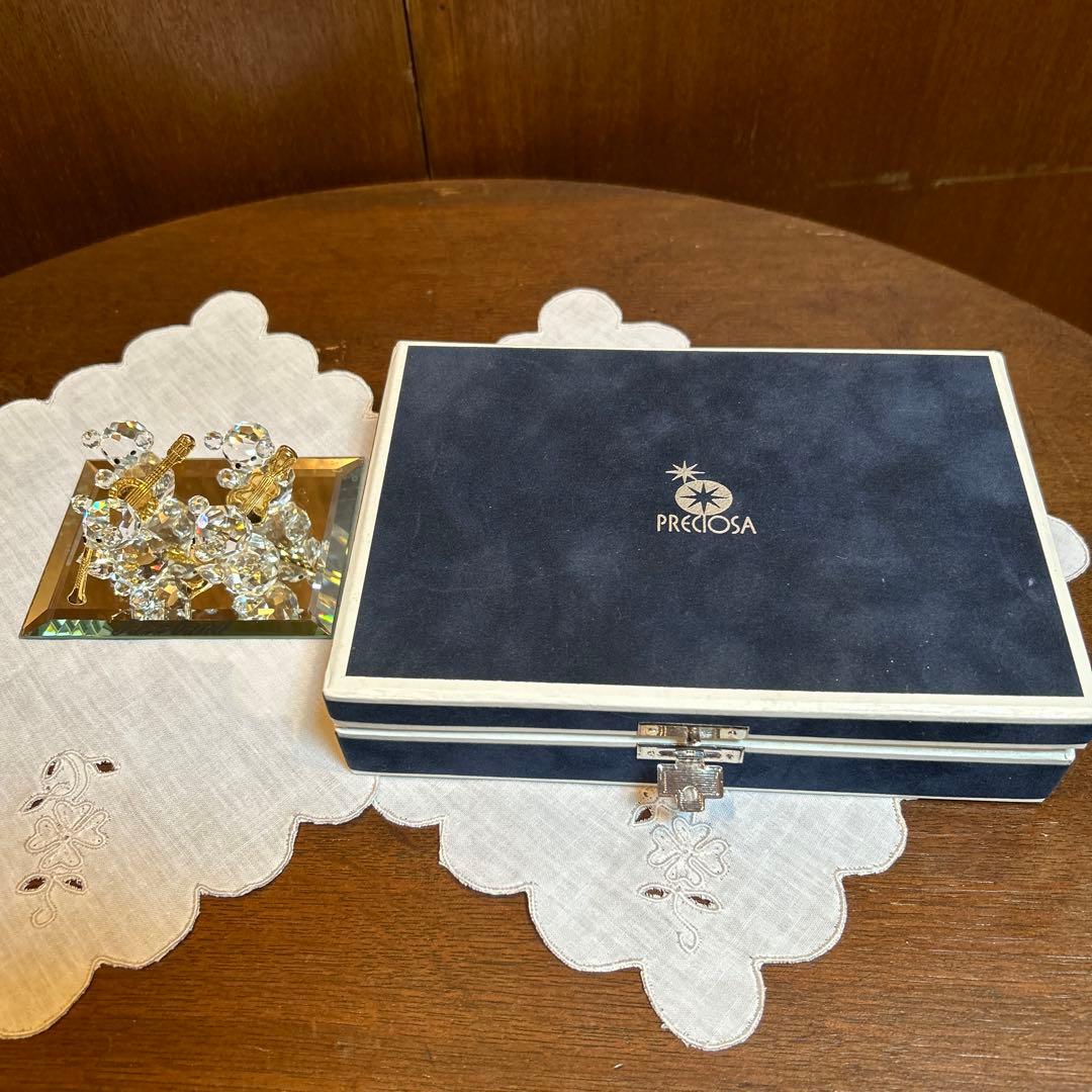 入手困難 チェコ プレシオサPRESIOSA ハンドメイド ベア音楽隊 箱付き