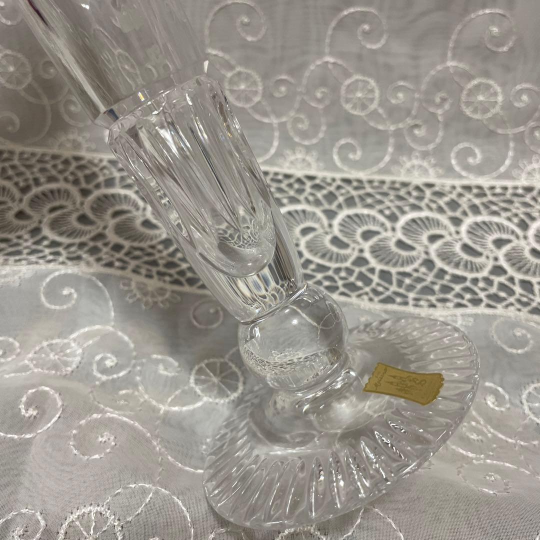 Meissen crystal 一輪挿し　花瓶　クリスタルガラス　未使用