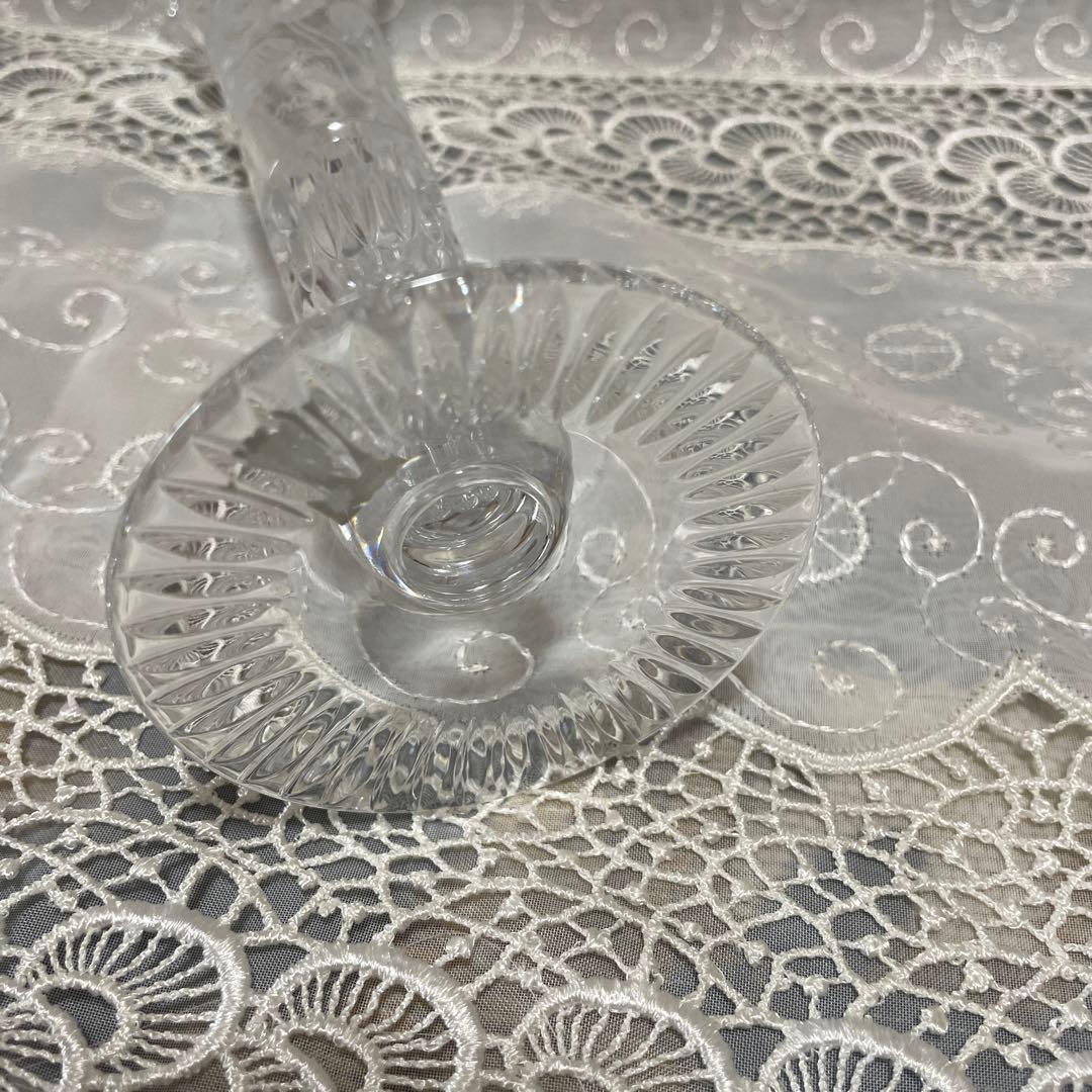 Meissen crystal 一輪挿し　花瓶　クリスタルガラス　未使用