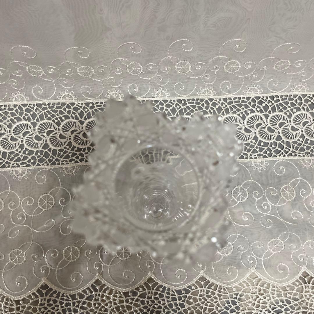 Meissen crystal 一輪挿し　花瓶　クリスタルガラス　未使用