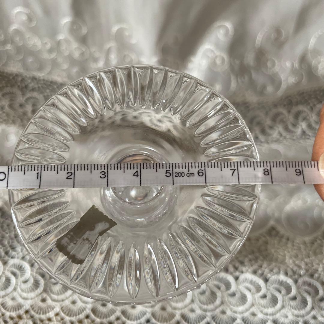 Meissen crystal 一輪挿し　花瓶　クリスタルガラス　未使用