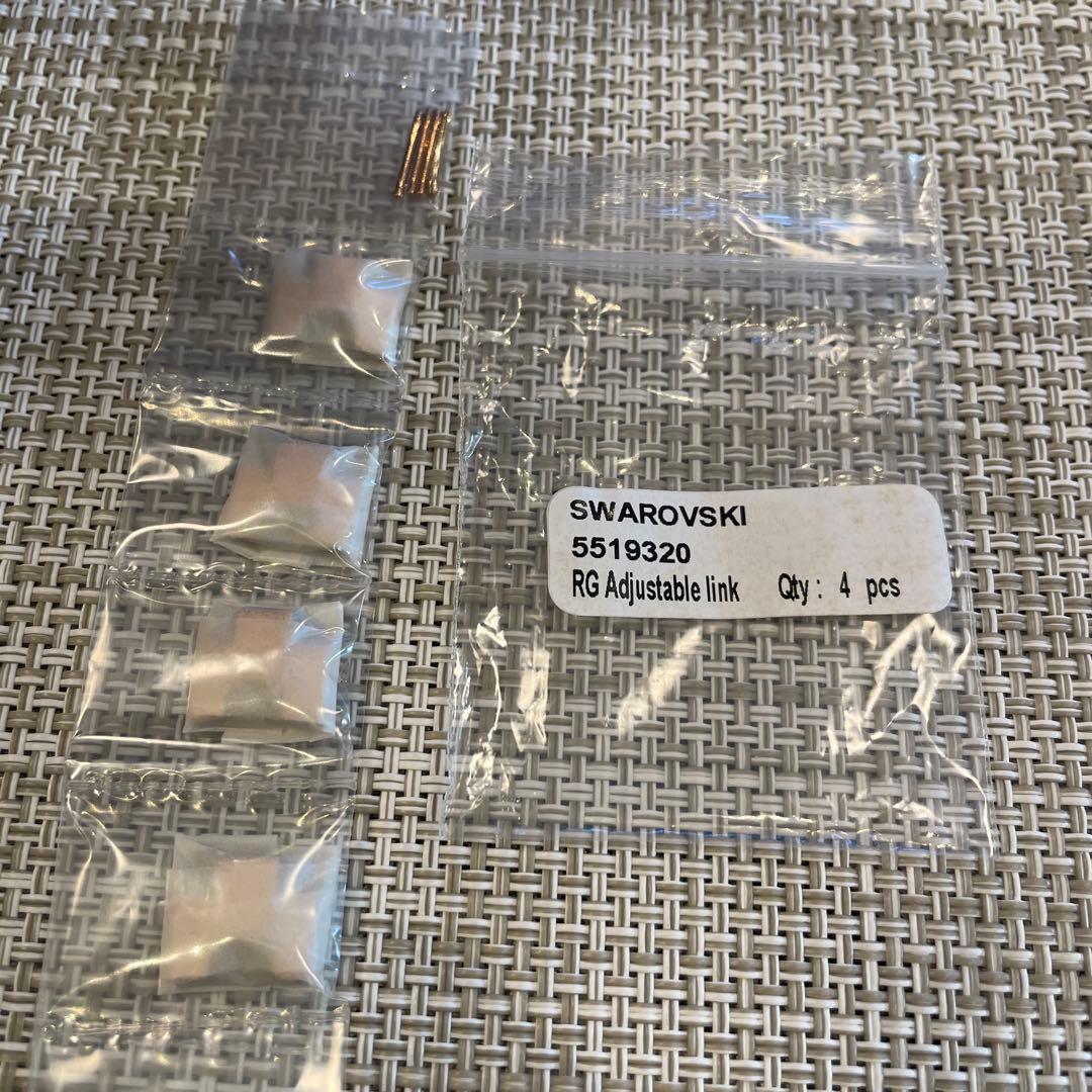 スワロフスキー　Dream Rock ウォッチ ブルー/ローズゴールド